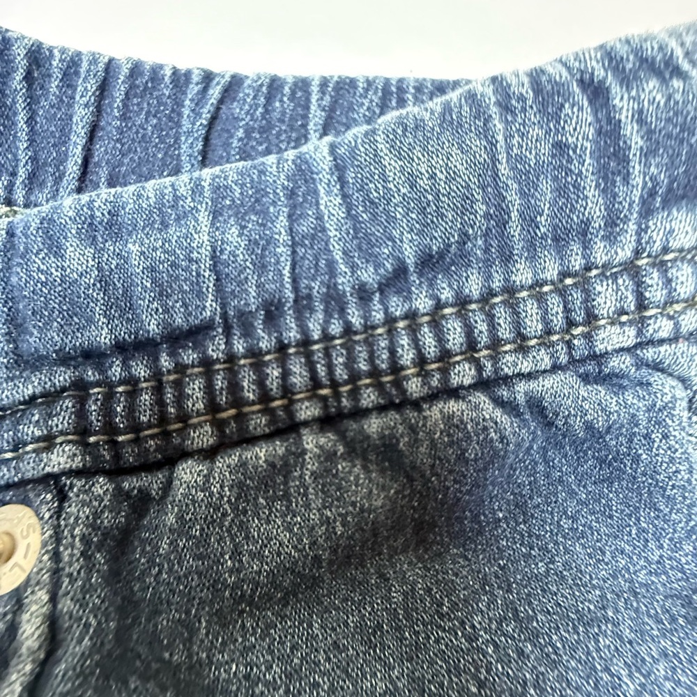 Vintage Levi Signature Strauss Girls 26x23.5 About Size 12 Stretch Blue Jeans - Picture 3 of 10